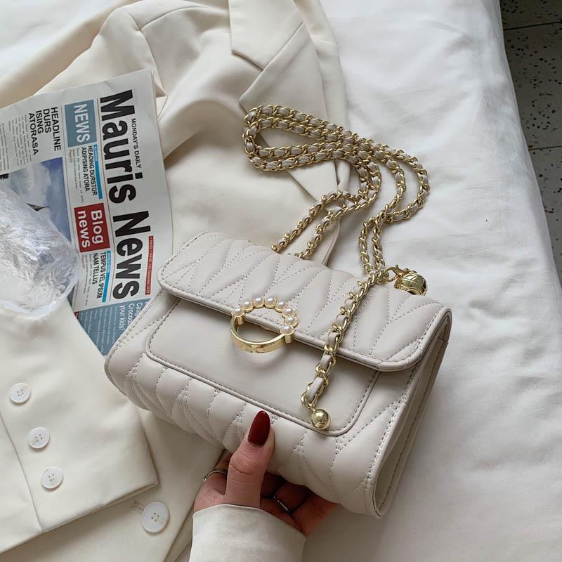 

Premium sense niche small bag women s 2025 new trendy summer fashion texture chain bag versatile shoulder messenger bag