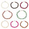 Love Heart Acrylic Necklace Choker Sweater Chain Fashion Women Clavicle Chain  Beach
