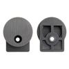 Set of 2 Rotating Male Parts for Convex Holders, Includes Screws [Made In Japan]