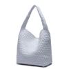 Korean-Style Hand-Woven Women's Casual Shoulder Bag with Large Capacity