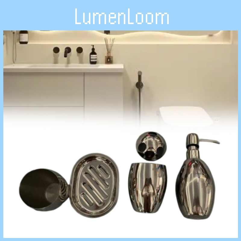 Stainless Steel Hand Soap Dispenser Bathroom Decor With Press Button For Bathroom