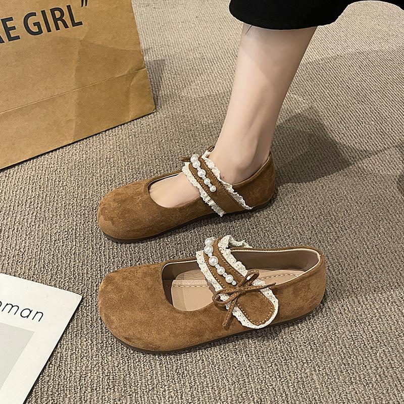 Fairy Mary Jane Shoes Female Spring Summer Autumn 2025 New Fashion Gentle Late Evening Wind Versatile Soft Sole with Skirt Single Shoes