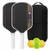 T700 Carbon Fiber Pickleball Paddle Set Complete Rackets