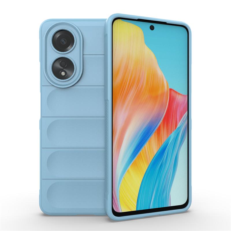 For OPPO A58 Case Cover OPPO A58 Capa Shockproof Multicolor Phone Back Bumper Armor Colour Soft TPU For Fundas OPPO A 58 A58 4G