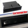 1pc Universal Car Dashboard Single Din Storage Box Instrument Panel Radio Installation Organizer Hand Drawer Auto Accessories