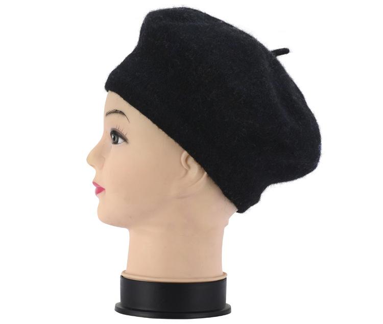 MIO Beret Hat Multi Color Children Autumn and Winter French Berets Cap Custom Embroidered Wool Beret Hat for Kids