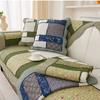 Pastoral Cotton Fabric Sofa Cover Slip Resistant Slipcover Rose Printing Seat Sofa Towel Dust Cover Towel Couches for Daybed Mat