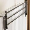 Adjustable Telescopic Towel Drying Rack Heavy Duty Heated Radiator Holder for Laundry Bathroom Robe Coat Hat Bag Storage