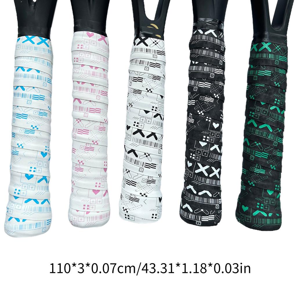 Badminton Rackets Sweatband Rackets Wrap Strap Antislip Grip Tape Water Absorbent Adhesive Squash Racket Grip for Racket