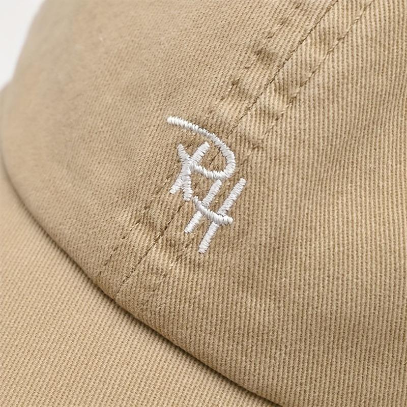 Washed Letter Embroidered Baseball Women's Big Head Circumference Show Face Little Wild Travel Sports Hat Male Baseball Cap Tide