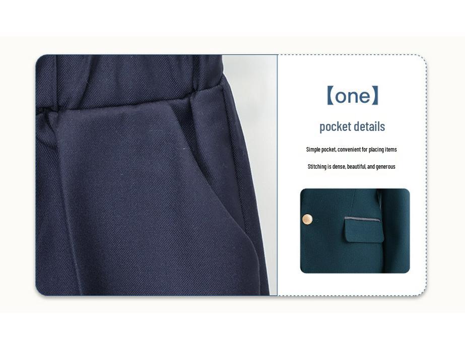 British Style School Uniform Set for Boys & Girls - Autumn/Winter Kindergarten & Performance Suit