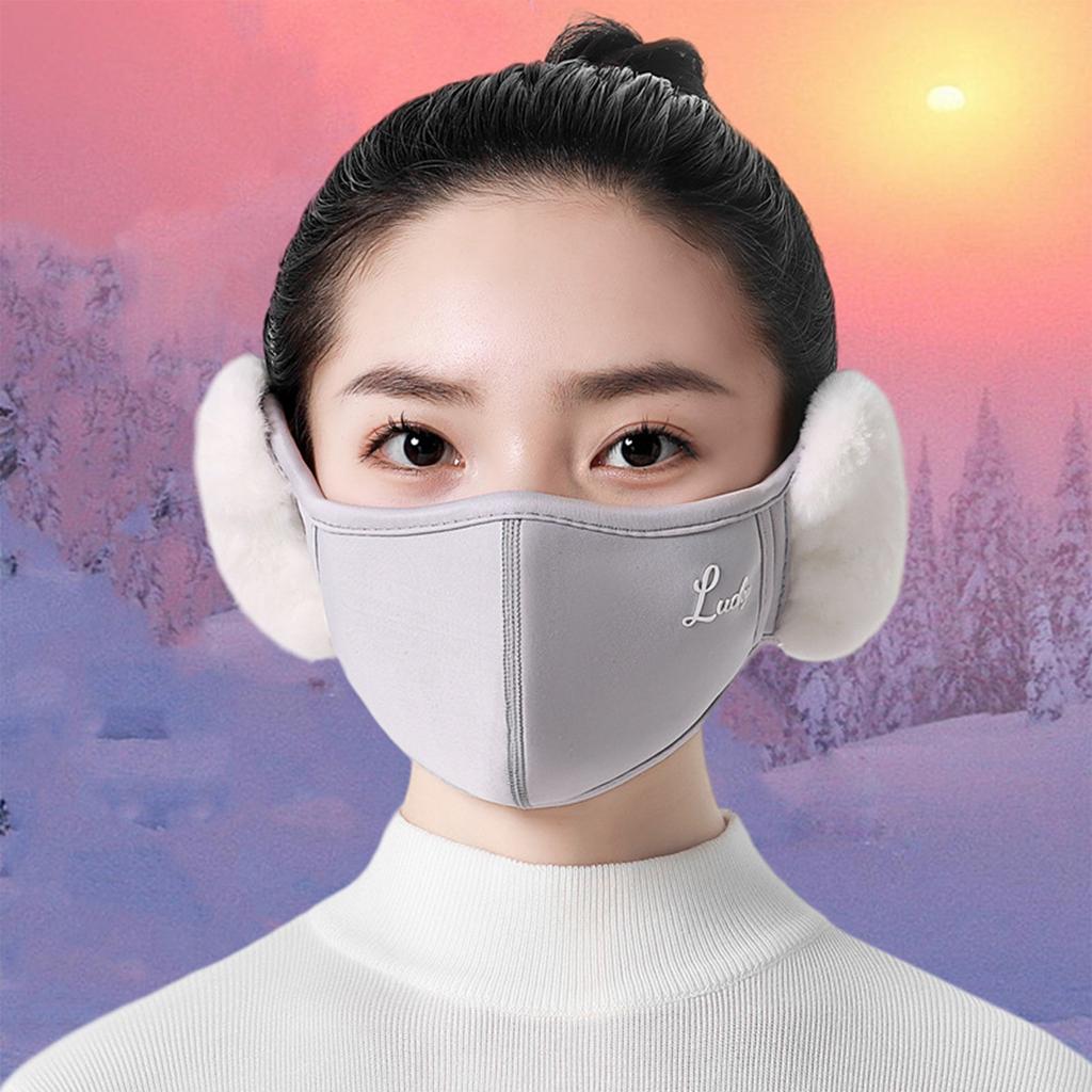 Winter Warm Respirator Cold Proof And Antifreeze Protective Mouth Ear Mask For Outdoor Riding