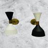Mid Century Wall Sconce Matt Italian Diabolo Sconce Par de accesorios de iluminación de pared Estilo Lámpara de aplique ajustable Iluminación
