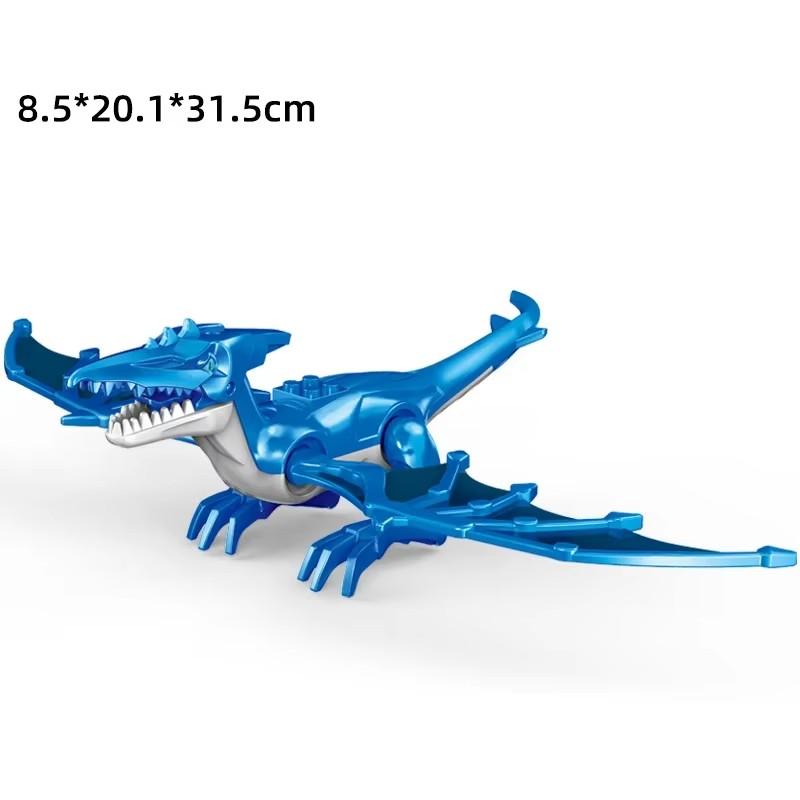 Big Size Assembled Building Bricks Toy Dinosaur World Triceratops Tyrannosaurus Children Animal Model Bricks Toys for Boys Gifts Premium Quality