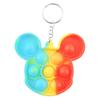 Rainbow Squeeze Stress Relief Keychain Toy for Kids