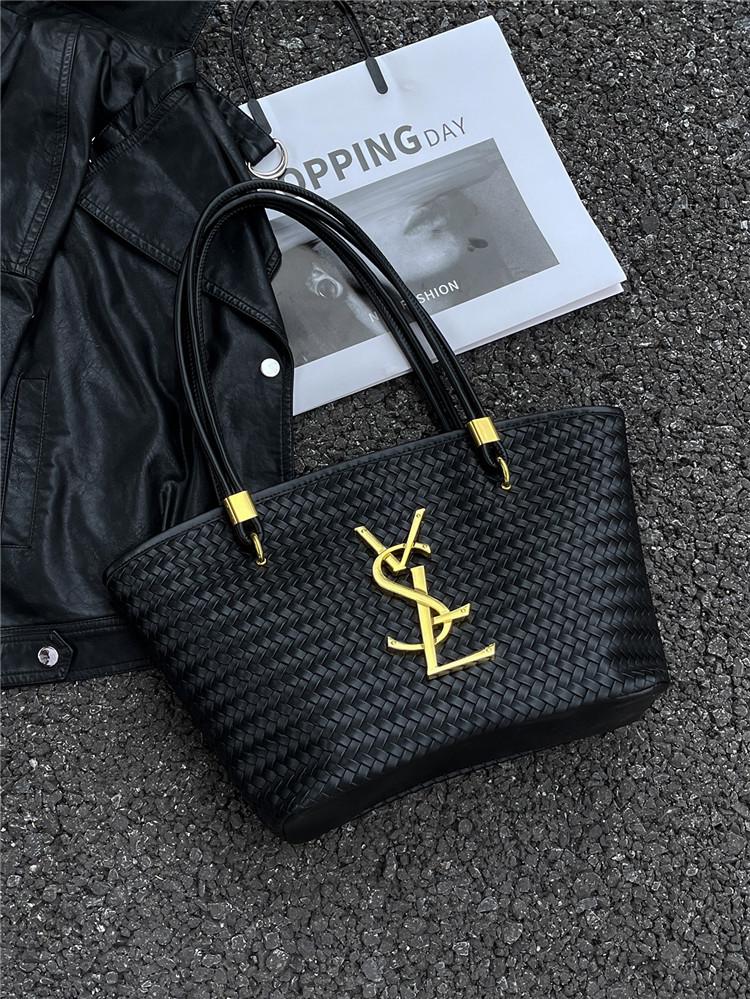 Luxusní tkaná taška: Dámská velkokapacitní crossbody a ramenní taška 2025