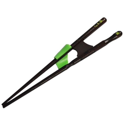 Ishida Chopsticks Support for Children, 18cm, Left-Handed, Natural Wood