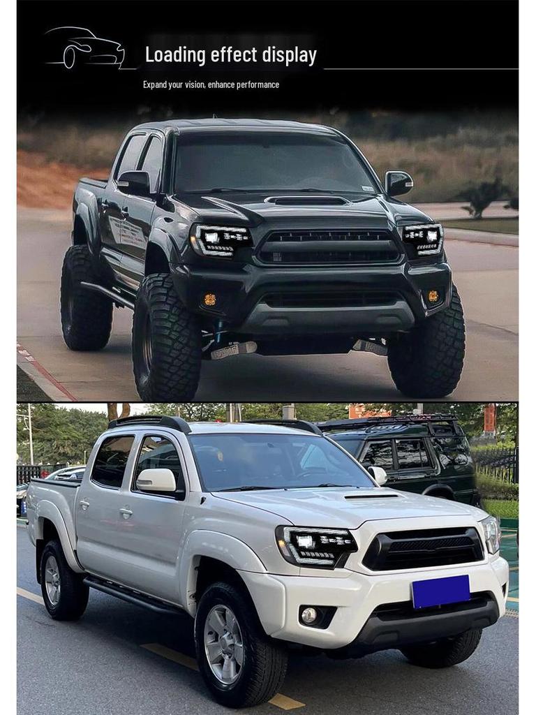 Compatible LED Headlight Assembly for Toyota Tacoma (2012-2015)