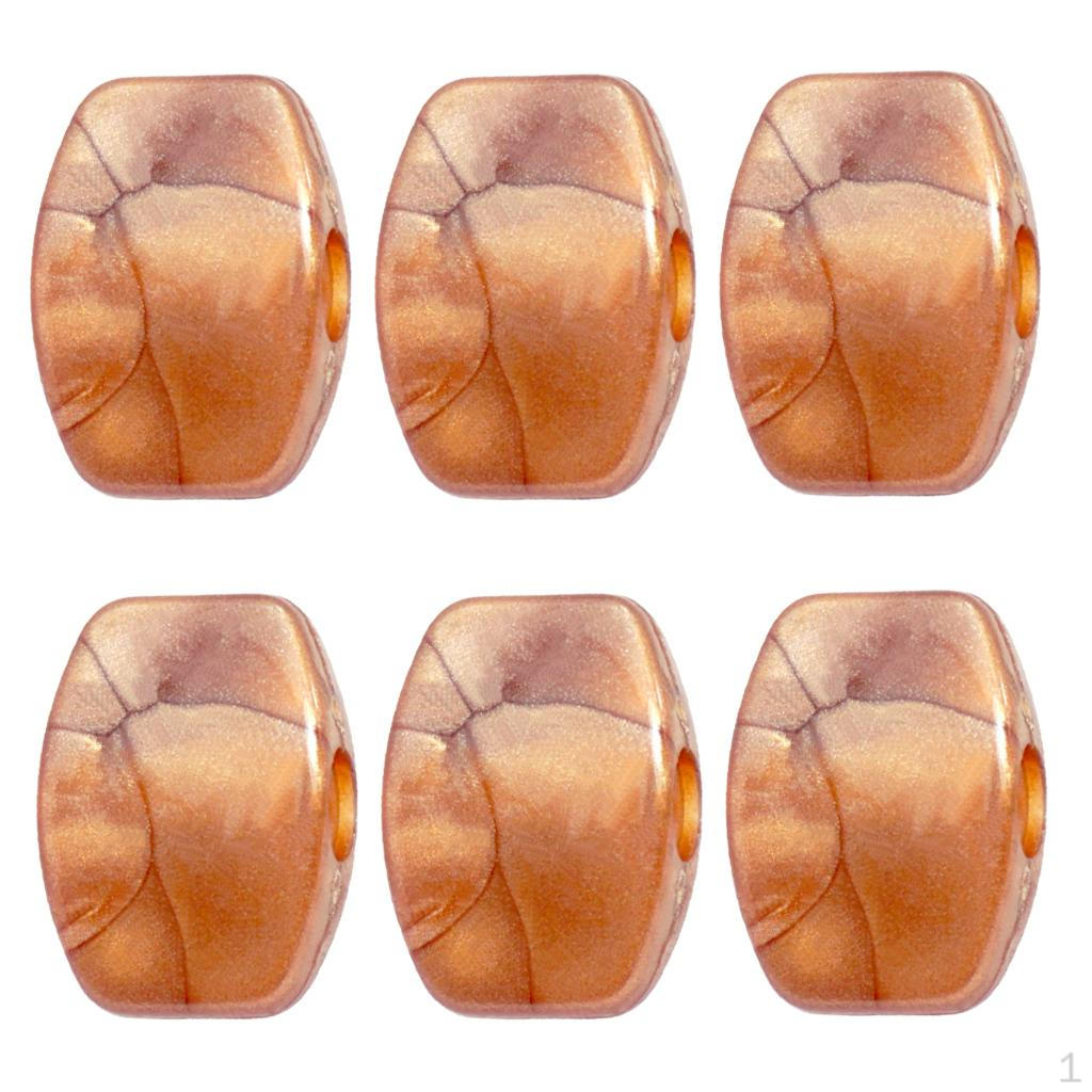 6 Pieces guitar Instruments tuning Pegs Keys Buttons Replacement Part