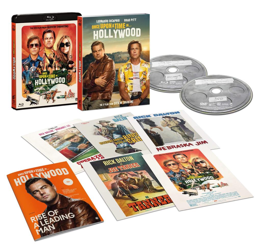 Once Upon a Time in Hollywood Blu-ray & DVD Set (First Press Limited Edition) [Blu-ray]