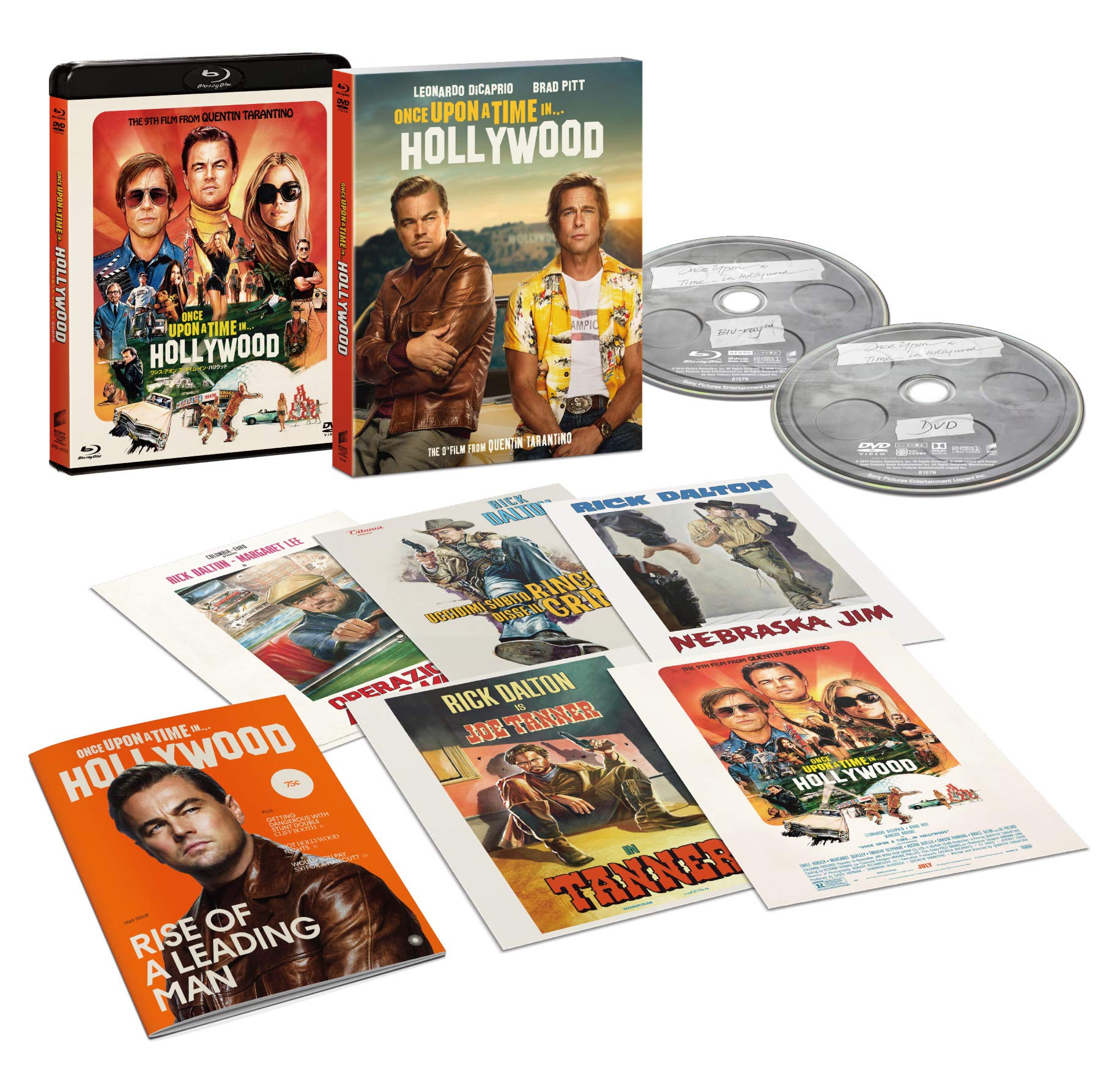 

Once Upon a Time in Hollywood DVD Set Press Limited Blu-ray & (First Edition) [Blu-ray]