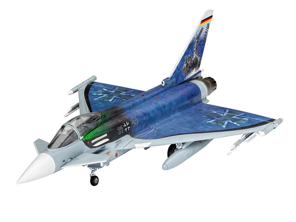 Revell German Air Force Eurofighter 2020 Quadriga Plastic Model Kit 03843 1/72