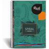 Rush Rough A4 Spiral Notebook 300 Pages | Unruled Notebook | 300 Pages Notebook Plain | Pack of 1 | Spiral Register (300