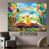 Rainbow Book & Pencil Photo Booth Backdrop, First Day of School Party Decor