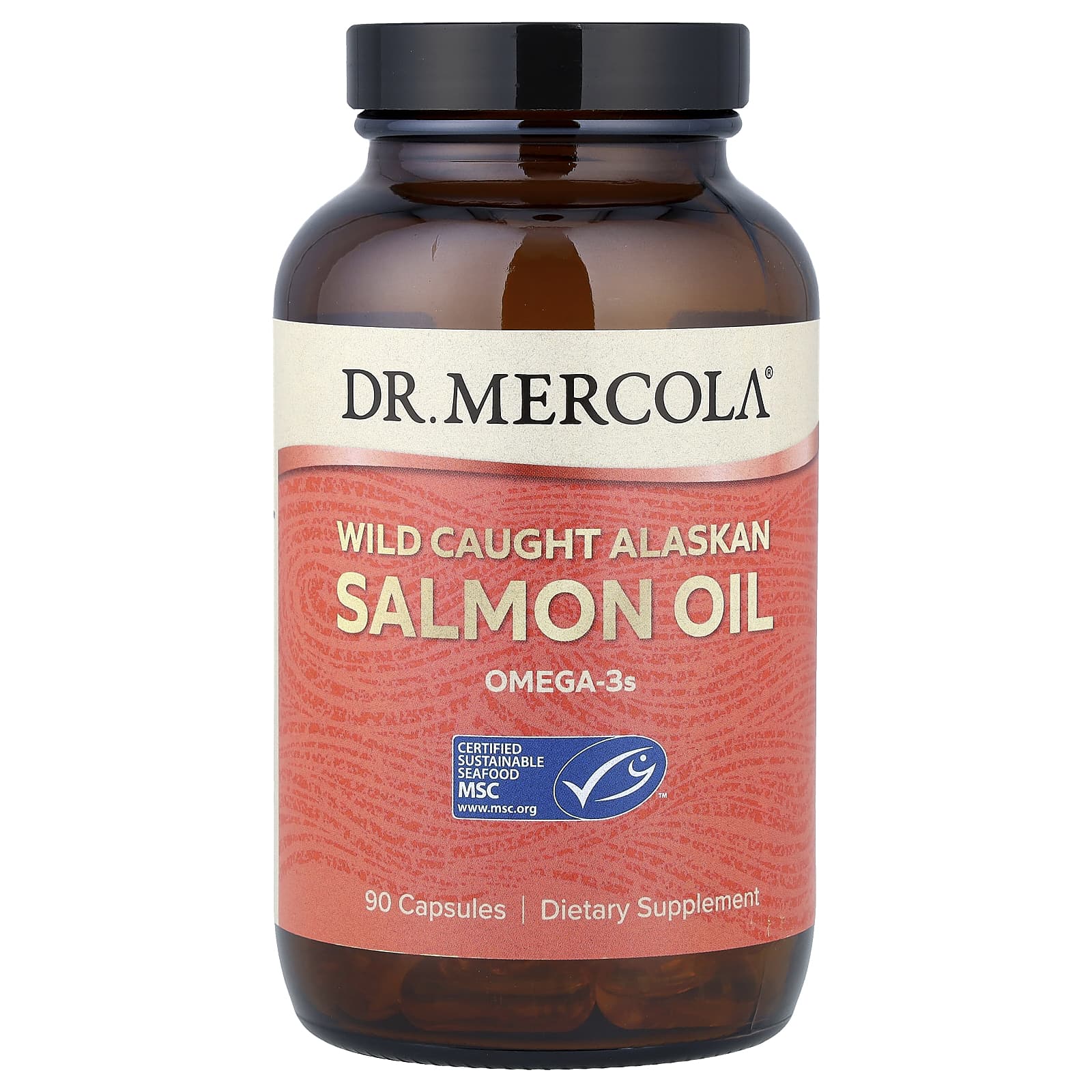 

Dr. Mercola, Wild Alaskan Salmon Oil, 90 Capsules