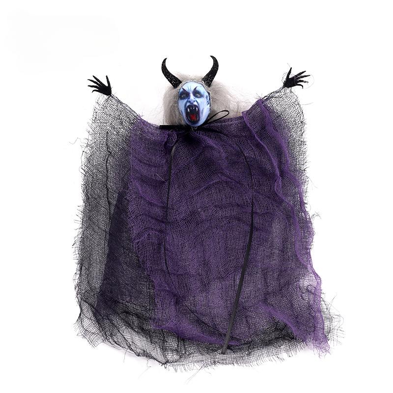 Festival Atmosphere Prop Halloween Fun Evil Ghost Figurine Pendants Home Decor Creative Decoration for Haunted Houses At Parties