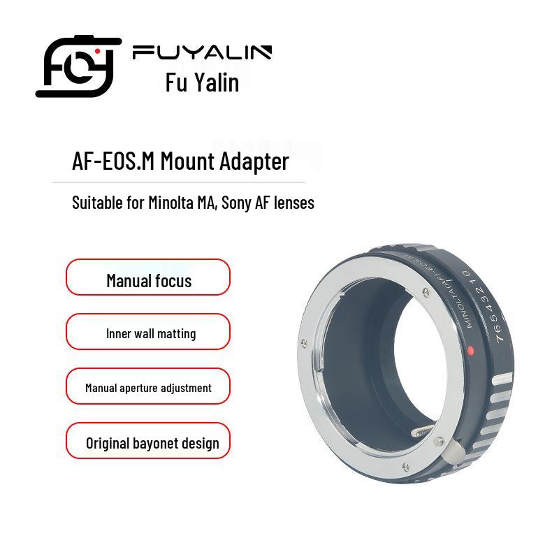 AF-EOS M Lens Adapter: Compatible with Sony AF Minolta MA Lenses for Canon EOS M Mirrorless Cameras.