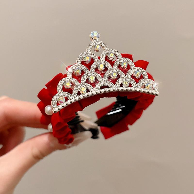 Coroniță de Păr cu Pene pentru Fetițe – Accesoriu de Păr pentru Zi de Naștere și Sărbători