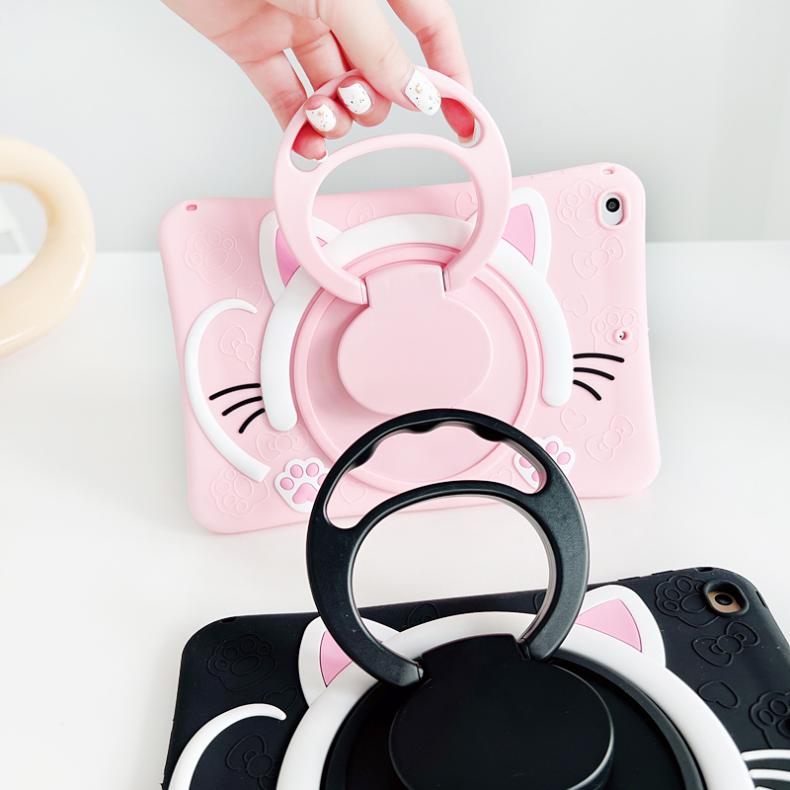 Astronaut Cartoon Bär 360 Drehständer Hülle für Samsung Galaxy Tab A8 10.5 8.0 10.1 2019 Kinder Tablet Cover Tab A7 10.4 S6 Lite T500 P610 T220 Hülle