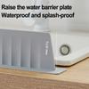 Dishwashing Baffle Board Silicone Guard for Kitchen Countertop Use