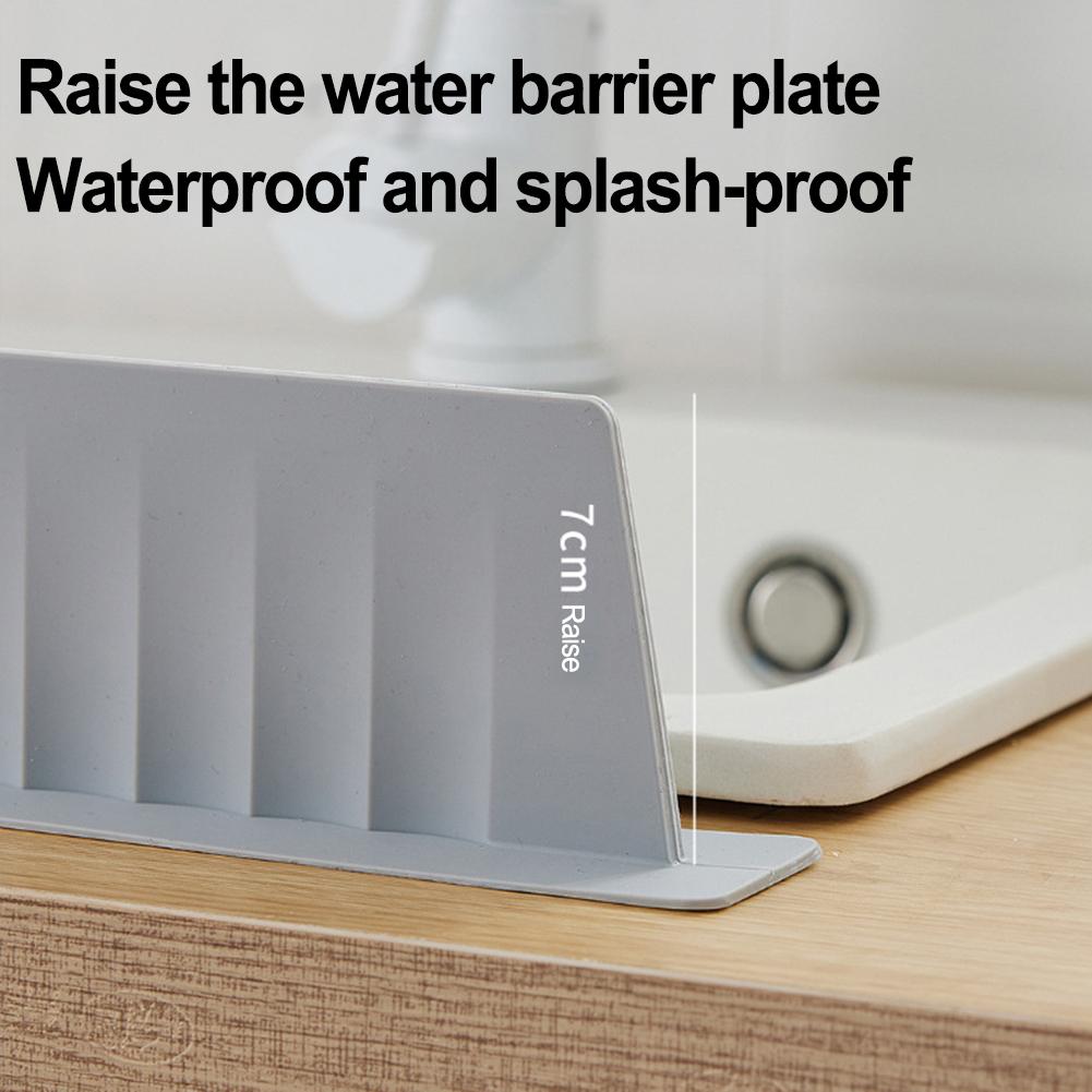 Dishwashing Baffle Board Silicone Guard for Kitchen Countertop Use