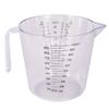 Transparent Plastic Graduated Measuring Cup 150/300/600/1000ml Tip Mouth Jug Scale Cups Handle Baking Tools Kitchen Accessories