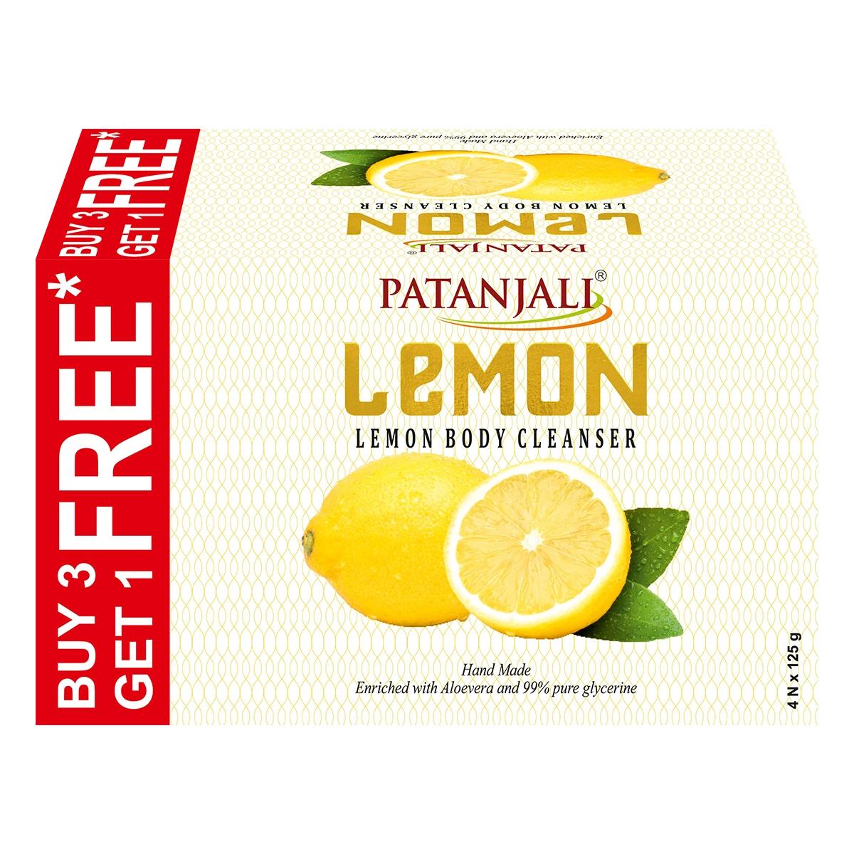 

Patanjali Лимонний Гель для Душу, З Ніжним Очищенням, Очищає Та Забезпечує Тривале Зволоження, 375 г