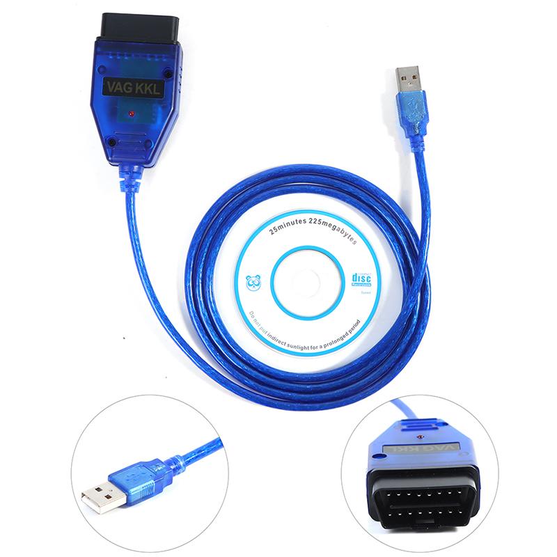 VAG-COM 409 Com Vag 409.1 Kkl USB Diagnostic Cable Scanner Interface New Code Readers 4
