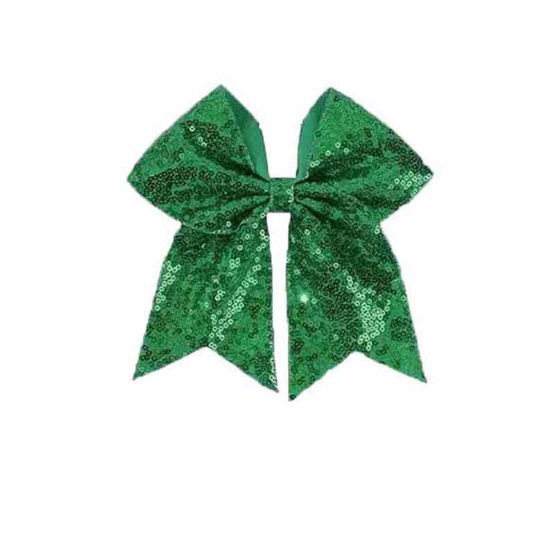 Fermacapelli a coda di rondine con paillettes ricamate per bambini, per cheerleading
