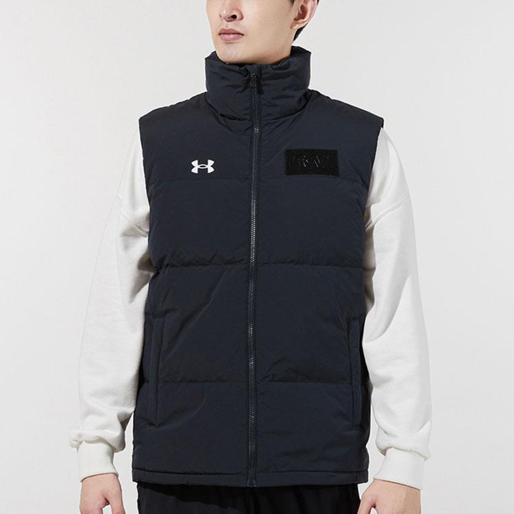 Under Armour Casual Sports Warm Vest Men Tops Black 21600803-001
