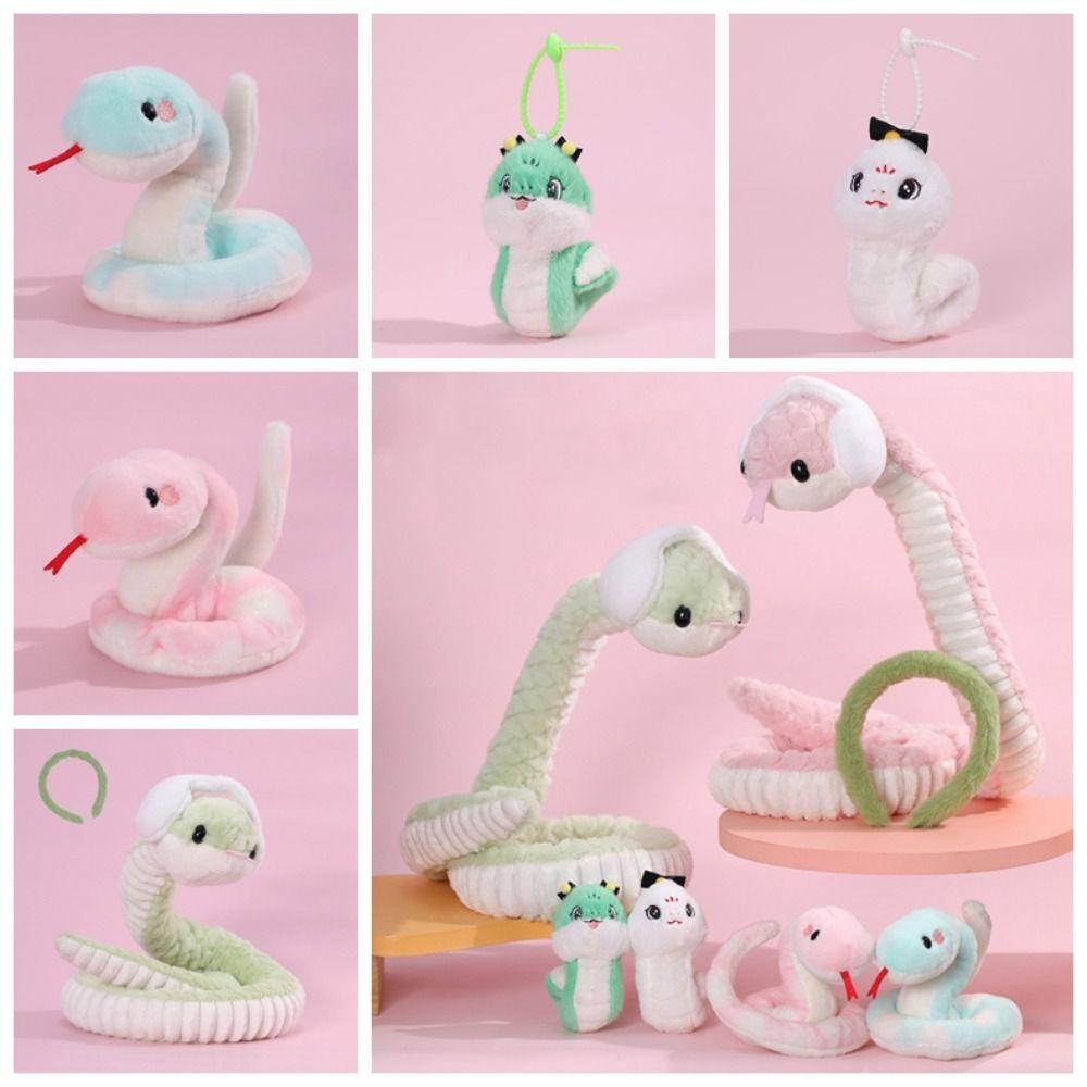 Wrap Around Arm Snake Stuffed Plush Doll Plush Snake Animal Doll  Kids Birthday Christmas