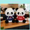 Panda Plüschtier mit PP-Baumwollfüllung Perfekt für Kinder und Sammler