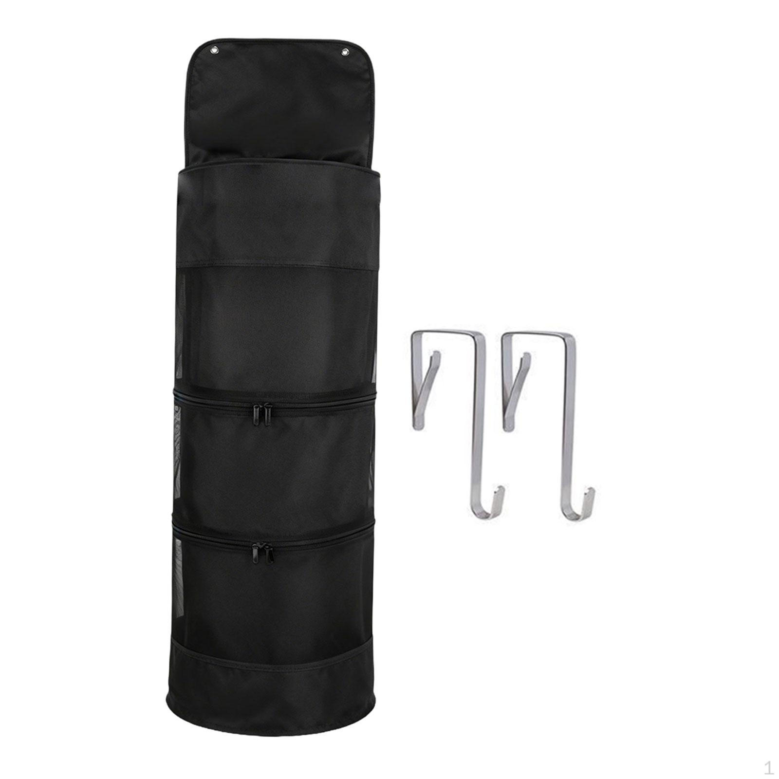 

Organizer for Hanging Balls on A Door, Garage, Tennis темно-сірий