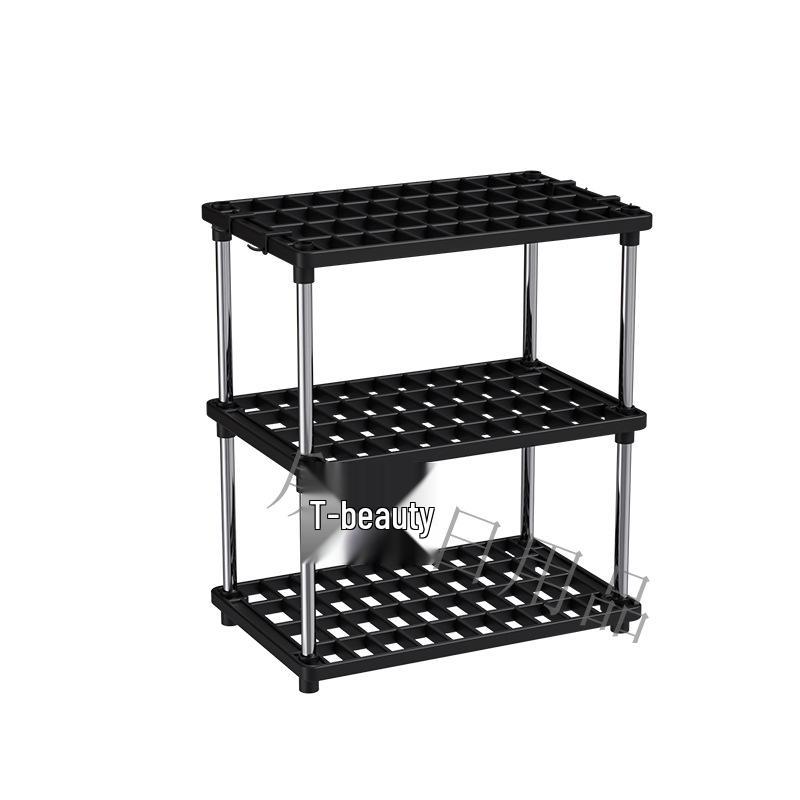 Multi-Layer Storage Rack for Kitchen, Bathroom, Living Room, and Desktop Use