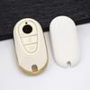 Golden Tpu Leather Car Key Case Cover Fob For Mercedes Benz C Class W206 S Class W223 C260 C300 S350 S400 S450 S500  Keychain