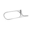For Hyundai Elantra 17- Titanium Silver Middle Console Water Cup Frame Trim