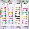 Women's Candy-Colored Hair Clip: Stylish Duckbill for Bangs and Forehead, Perfect for Commuting.