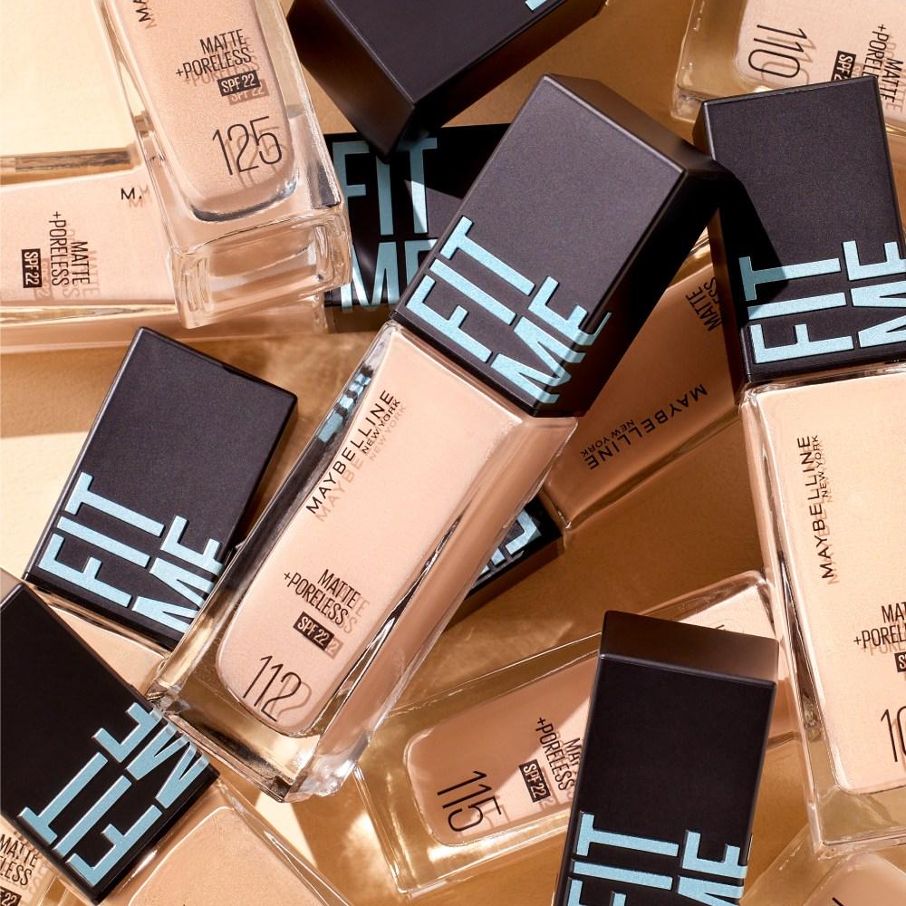 Maybelline Fit Me Foundation Leno 30ml + Mini Foundation 5ml Set, 112 Natural Ivory, 112 Natural Ivory (Mini Foundation), 1 Set