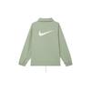 Nike Sportswear Essentials Plus Size UV Protection Woven Jacket Women Jacket Emerald-Horizon Sail FV7561-370