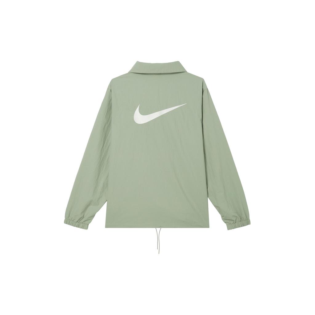 Nike Sportswear Essentials Plus Size UV Protection Woven Jacket Women Jacket Emerald-Horizon Sail FV7561-370
